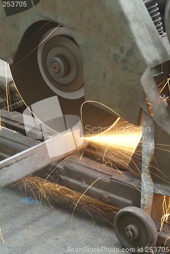 Image of Cutting of steel