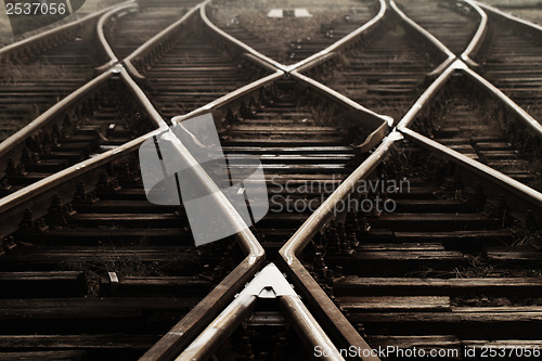 Image of Railway in fog