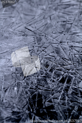 Image of blue ice