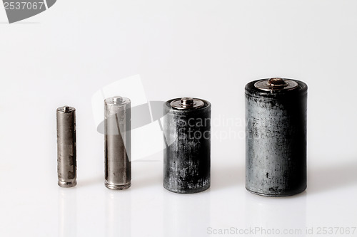 Image of Old batteries