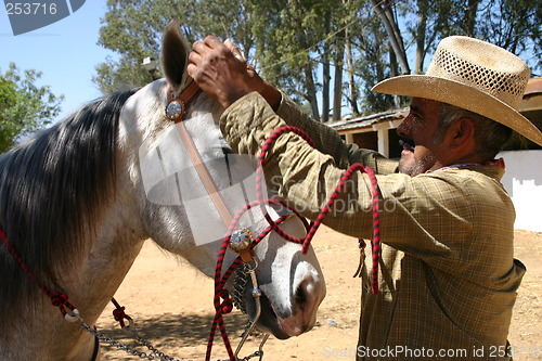 Image of Charro with horse