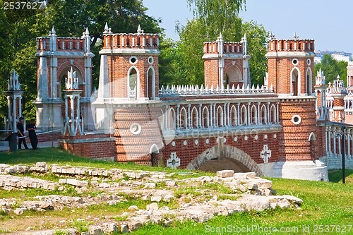 Image of Tsaritsyno in Moscow