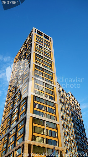 Image of Modern apartment building in China 