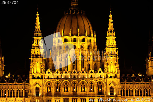 Image of Budapest Parliament building