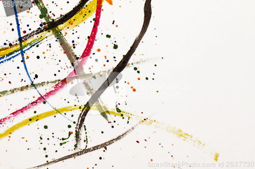 Image of Paint splashing