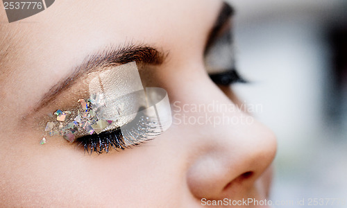 Image of close-up woman portrait