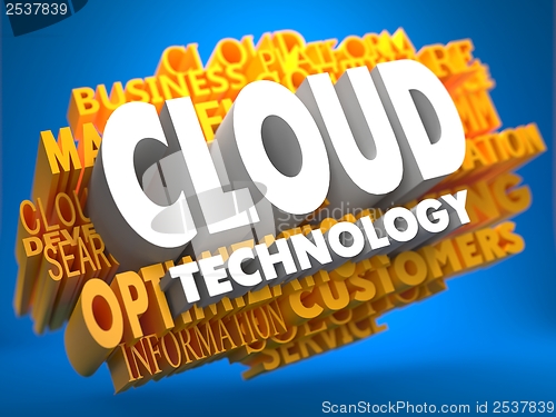 Image of Cloud Technology Concept.
