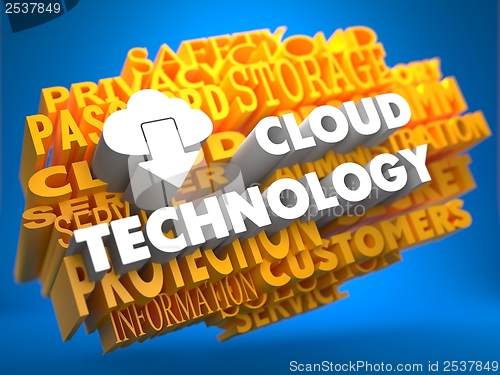 Image of Cloud Technology Concept.