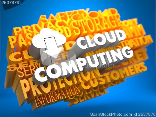 Image of Cloud Computing Concept.