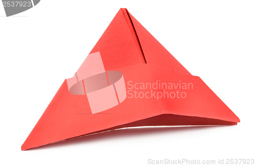 Image of Red paper hat