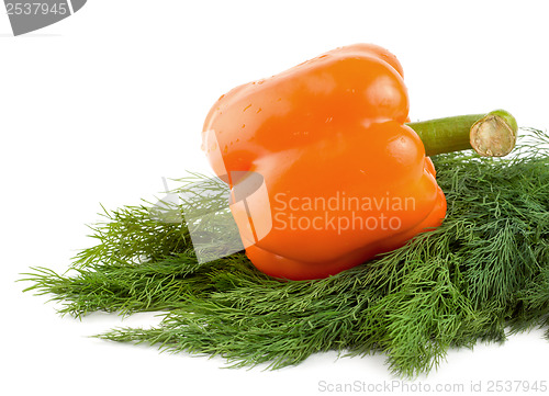 Image of Orange pepper and dill