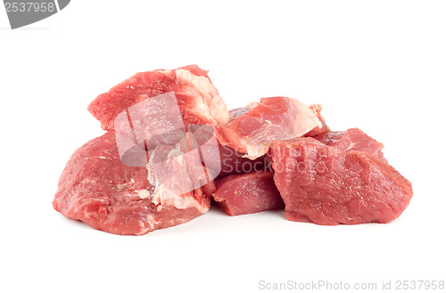 Image of Red meat isolated