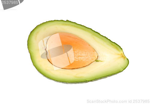 Image of Ripe avocado isolated