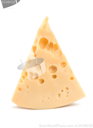 Image of Cheese on a white background