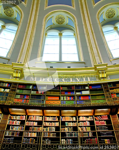 Image of Victorian library