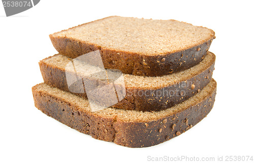 Image of Three slices of bread