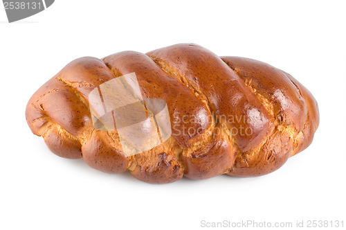 Image of Sweet bread isolated on white