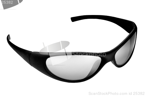 Image of Black and white sunglasses
