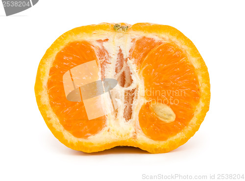 Image of Ripe tangerine isolated