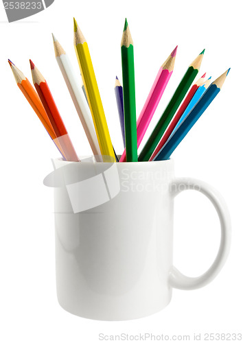 Image of Cup with pencils