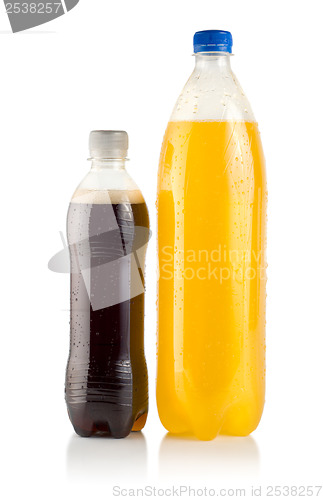 Image of Two bottles of soda