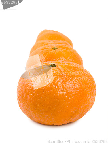 Image of Mandarin isolated on a white