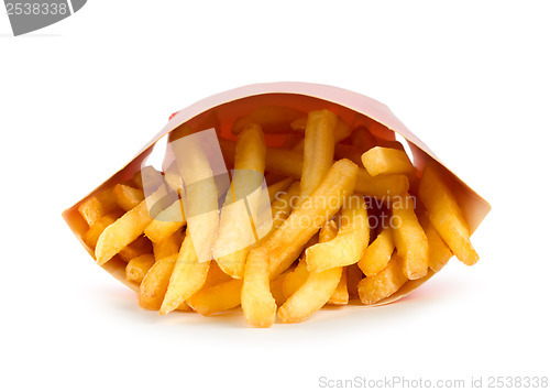 Image of Fries in a red carton box