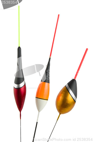 Image of Fishing floats isolated