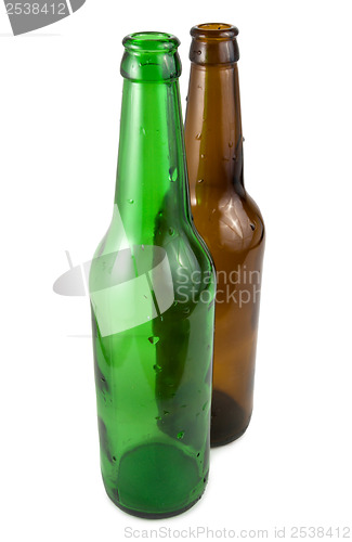 Image of Coloured bottles