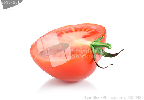 Image of One red tomato