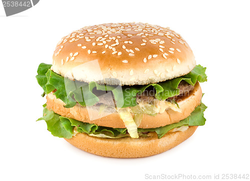 Image of Hamburger isolated