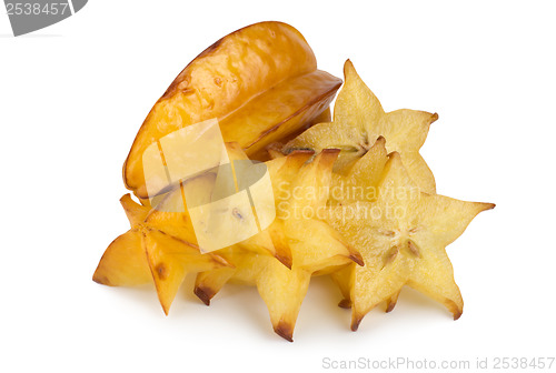 Image of Tropical fruit carambola isolated