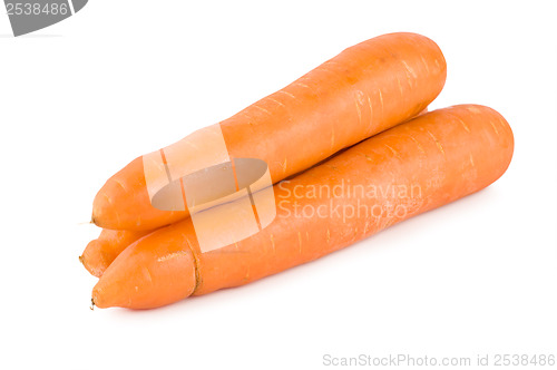 Image of Fresh Carrots Isolated 