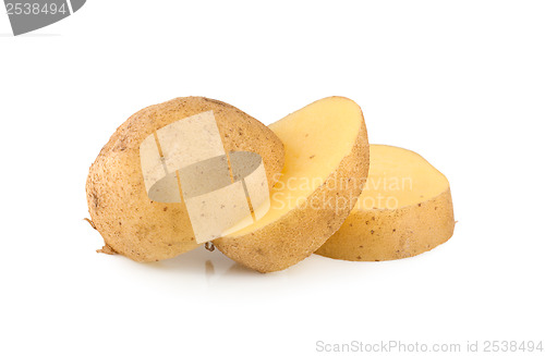 Image of Sweet potato on a white