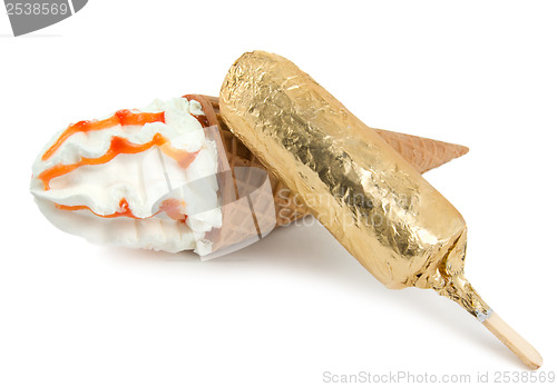 Image of Two ice cream