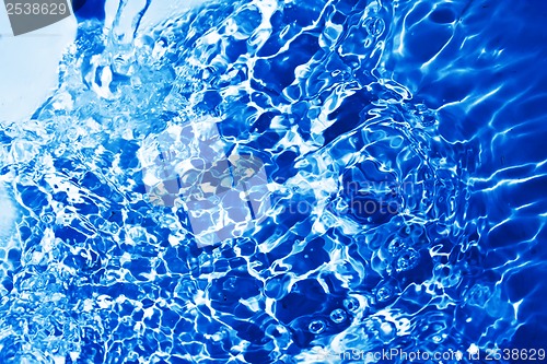 Image of Blue water