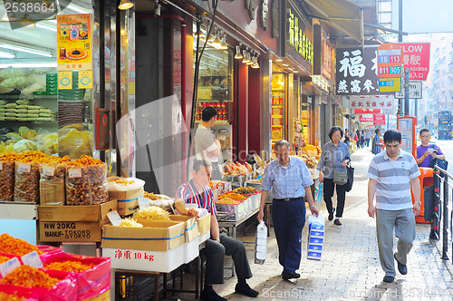 Image of Hong Kong food market