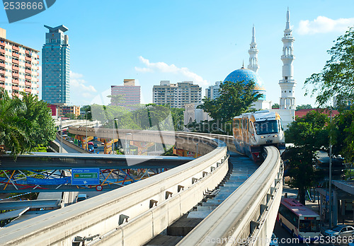Image of Kuala Lumpur monorail