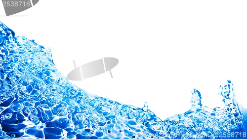 Image of Blue water