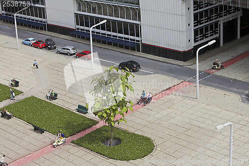 Image of Madurodam - miniature city near Hague in Netherlands, Holland