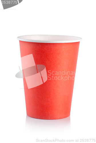 Image of Red disposable cup