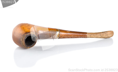 Image of Brown smoking pipe