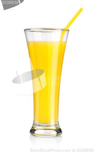 Image of Orange juice isolated