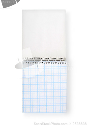 Image of Blank notepad
