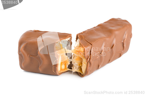 Image of Candy bar isolated