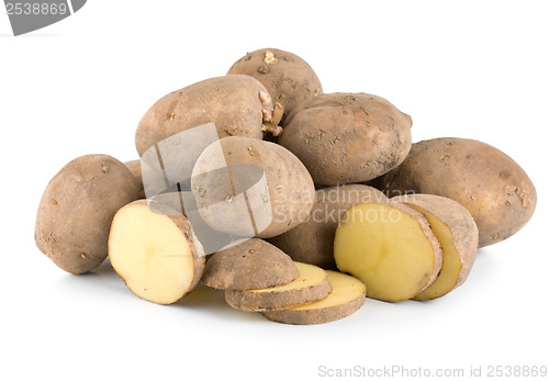 Image of Pile of potatoes