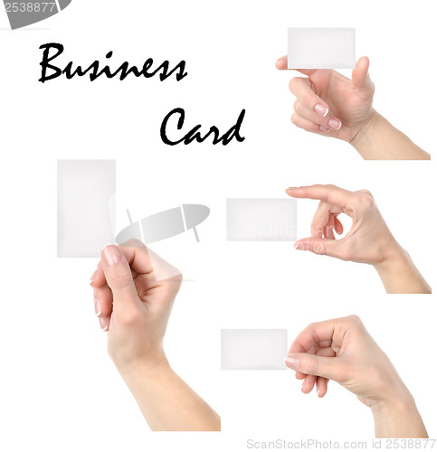 Image of Business card collage