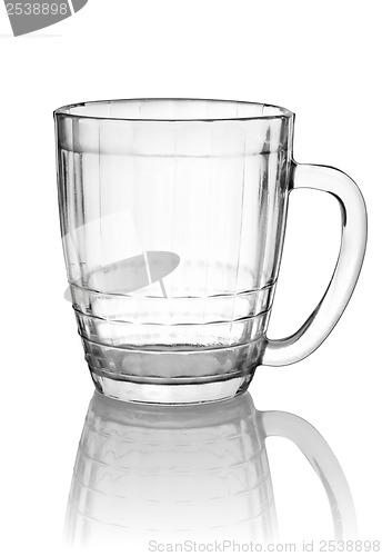 Image of Empty big beer glass