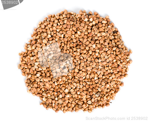 Image of Raw buckwheat isolated