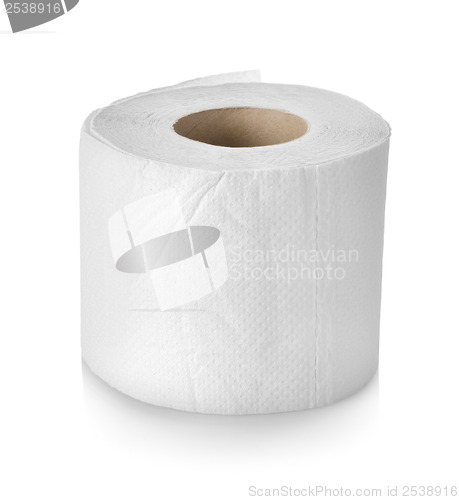 Image of Toilet paper isolated